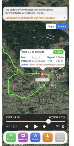 Lokalizator GPS odcięcie paliwa pojazdu przekaźnik na Arena.pl
