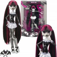 LALKA MONSTER HIGH DRACULAURA REEL DRAMA STRASZNY SEANS 26 CM + AKCESORIA