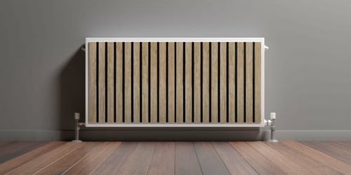 Mata MAGNETYCZNA Na Grzejnik LAMELE Deski Imitacja Drewna 80cm x 60cm na Arena.pl