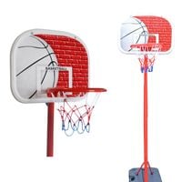 plastikowy kosz do koszykówki dla dzieci master kid 135