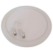 plafon led 24w 1800lm śred. 330mm ip44 ciepła biel