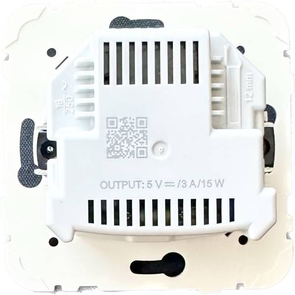Efapel Logus90 gniazdo podwójne usb typ a/c 3a 21117 zdjęcie 2
