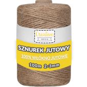 Sznurek jutowy ozdobny do pakowania 3mm 100m