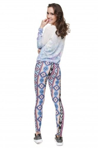 LEGGINSY AZTEC FIOLETOWE na Arena.pl
