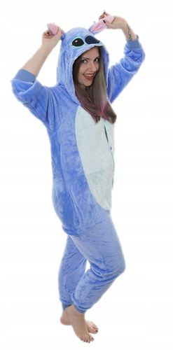 STITCH STICZ STICH PIŻAMA DRES na WALENTYNKI Przebranie XL 176-186 cm na Arena.pl