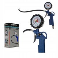 Pistolet z manometrem do pompowania kół pneumatyk kraft&dele KD427