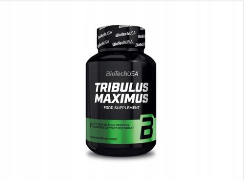 Suplement Tribulus terrestris tabletki BioTech USA naturalny 90 CAP. na Arena.pl