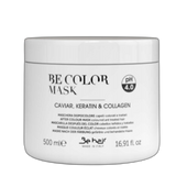 BE HAIR Maska do włosów farbowanych - 500ml