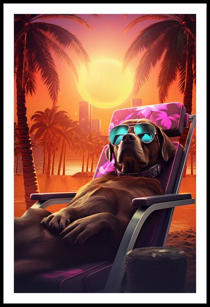 Plakat 53x81cm Lato w Stylu zdjęcie 3