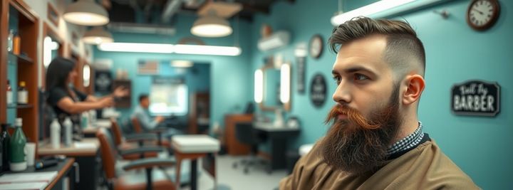 Zestaw Do Brody Kosmetyki Szczotka Wzornik ORGANIZER dla Brodacza zdjęcie 6