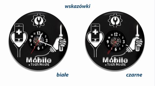 Zegar ścienny z płyty winylowej Serwis 137.2 na Arena.pl