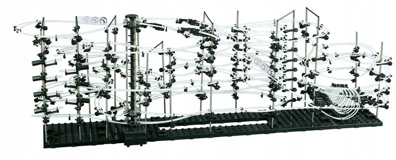 SpaceRail Tor Dla Kulek - Level 6 (60 metrów) Kulkowy Rollercoaster zdjęcie 2