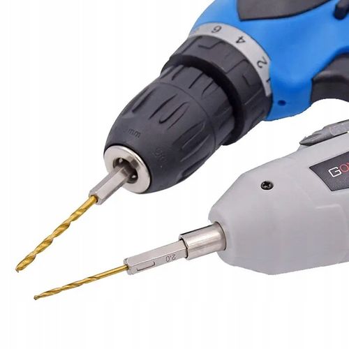 WIERTŁA HEX BITY DO METALU 1,5-6,5 HSS TYTAN 13SZT WIERTŁA PRECYZYJNE na Arena.pl