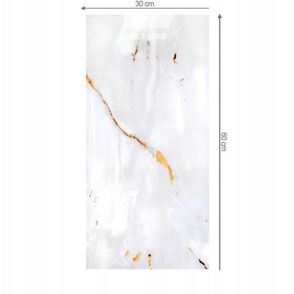 x10 SAMOPRZYLEPNY PANEL ŚCIENNY MARMUR PCV LAMINAT POŁYSK 3D Płytki zdjęcie 12
