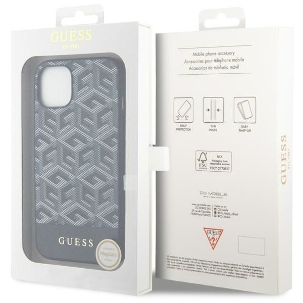 Etui Guess do iPhone 15 Plus, iPhone 14 Plus, Czarny, MagSafe zdjęcie 8