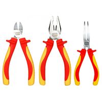 zestaw szczypiec izolowanych 3 sztuki 160mm crv - e-400-0041