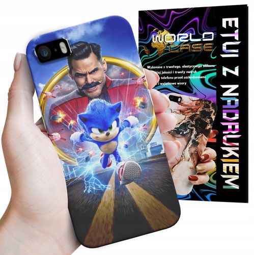 ETUI CASE DO IPHONE SE 2020 - SONIC SONIK WZORY Z BAJEK MARIO PLECKI na Arena.pl