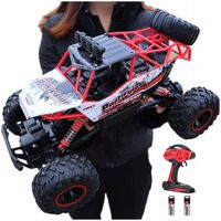 Zdalnie Sterowany Duży Samochód Terenowy XXL METAL RC LED 4x4 na pilot Auto