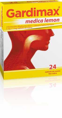 GARDIMAX® MEDICA LEMON 24 TABLETKI na Arena.pl