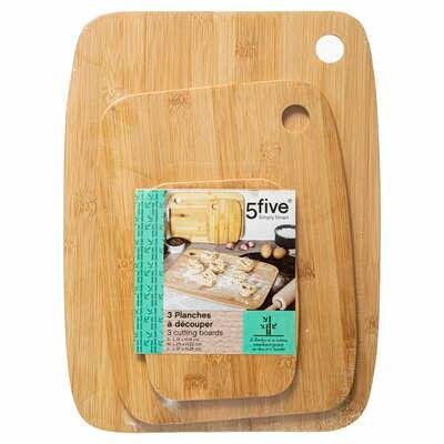 Zestaw 3 desek do krojenia bambus na Arena.pl
