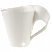 Villeroy&Boch Kubek NewWave 350ml klasyczny porcelanowy uniwersalny biały
