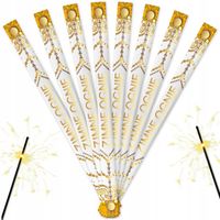 DŁUGIE ZIMNE OGNIE aż 70 cm - 48 szt - DJ Ślub Wesele Urodziny Karnawał