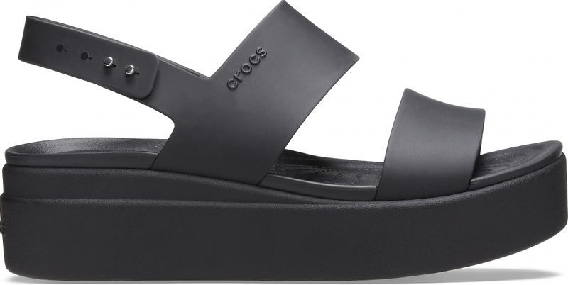 Damskie Sandały Crocs Brooklyn Low Wedge 206453 Na Koturnie 36-37 zdjęcie 2