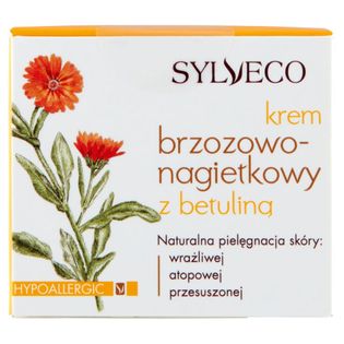 Sylveco 50ml Krem brzozowo-nagietkowy z betuliną do skóry atopowej, wrażliwej i przesuszonej