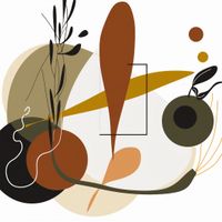 Plakat 60x60cm Ekspresja w Impresji