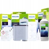 Zestaw do czyszczenia ekspresu Saeco Philips Latte GO - odkamieniacz filtr