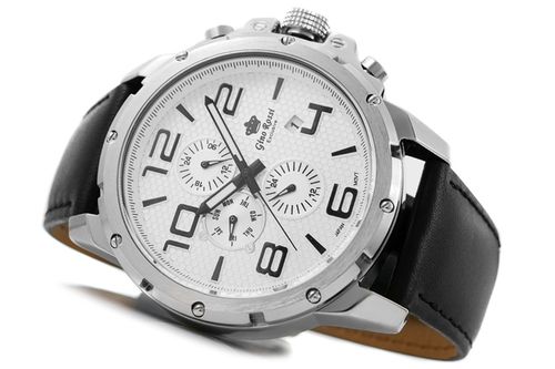 Zegarek Męski Gino Rossi ZORTAR EXCLUSIVE CHRONOGRAF E11276A-3A1 12945 na Arena.pl