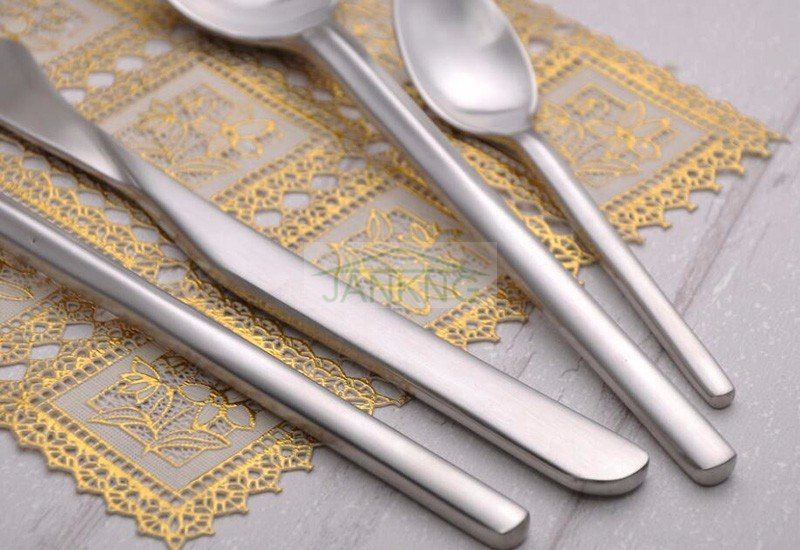 Sztućce - NEW DESIGN 4 Szt - Silver - MAT zdjęcie 2