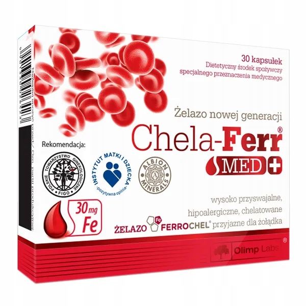 Olimp Chela-Ferr Med 30 kapsułek zdjęcie 1