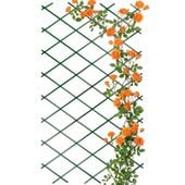 Podpora do roślin zielona rozkładana 200x100 cm