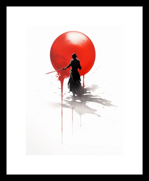 Plakat 15x20cm Samotny Samuraj zdjęcie 3