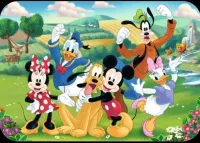 Puzzle Drew 24el Trefl Mickey Przyjaciele Pud10