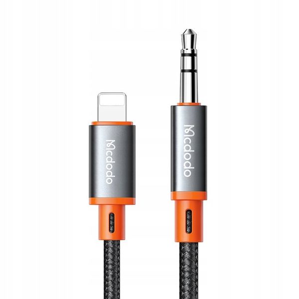 MCDODO KABEL AUX DO IPHONE X 14 PRZEJŚCIÓWKA ADAPTER LIGHTNING MINI JACK 2M zdjęcie 4