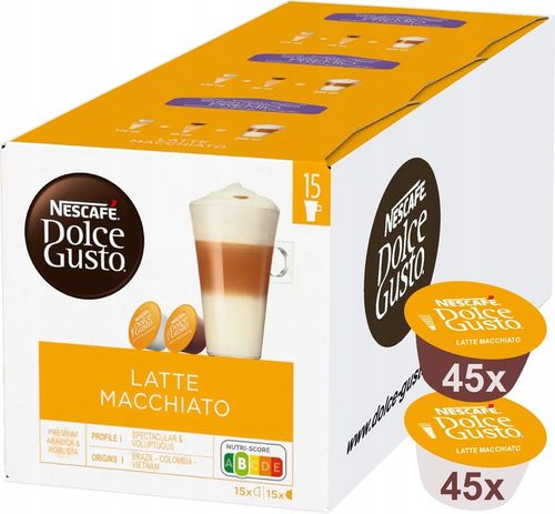 Kapsułki Nescafe Dolce Gusto Latte Macchiato 30szt na Arena.pl