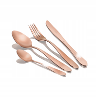 BH-3076 Zestaw sztućców 24 el. Berlinger Haus Rose Gold Collection