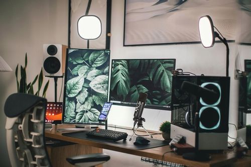 MIKROFON STUDYJNY Z TRIPODEM POJEMNOŚCIOWY REGULACJA UCHWYT GAMINGOWY USB na Arena.pl