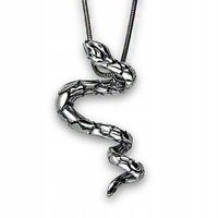 WĄŻ ŻMIJA WISIOREK SREBRO 925 AMULET
