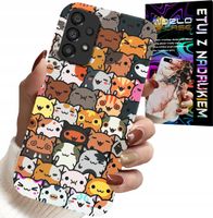 ETUI DO SAMSUNG GALAXY A53 5G - PLECKI W SŁODKIE KOTKI, KOTY, OBUDOWA