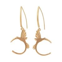 Kolczyki koliberki z kryształkami Preciosa (P25/WIO/05AU)