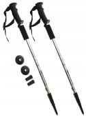KIJKI Trekkingowe NORDIC WALKING Do Chodzenia Kije REGULOWANE 135cm 2663