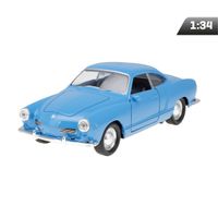 Model 1:34, VW Karmann Ghia Coupe, niebieski