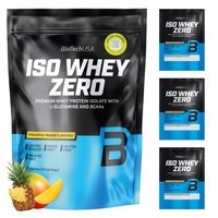 BIOTECH USA ISO WHEY ZERO 500g BIAŁKO IZOLAT WPI NA MASE + GRATIS!