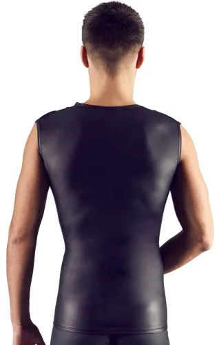 svenjoyment top męski siateczkowy z matowymi wstawkami czarny s na Arena.pl