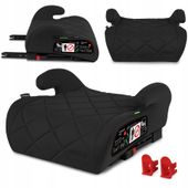 2X Kidwell Fotelik samochodowy/ podkładka boster REMO Black isofix i-Size