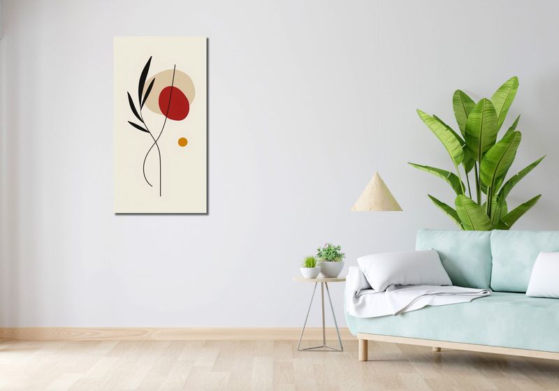 Obraz 50x100cm Esencja Przerysu zdjęcie 2