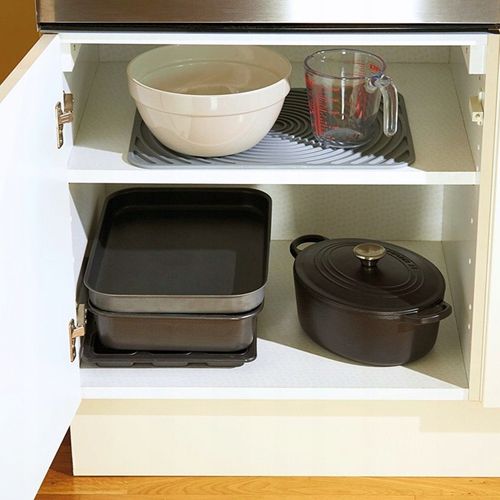 Mata antypoślizgowa biała 500x50cm ochronna do szuflad szafek kuchni na Arena.pl